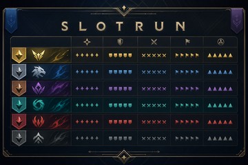 Slotrun Lig Puan Tablosu Ekran Görüntüsü