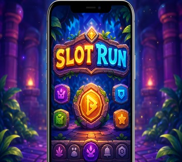 Slotrun Mobil Platform Arayüzü Görseli