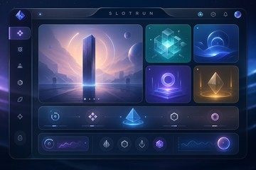Slotrun Platform Ana Ekranı Görüntüsü